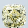 3.34Ct Intense Yellow VS1 IGI Certified Cushion Lab Grown Diamond(Diamond 24 671447353)