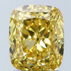 2.05Ct Vivid Yellow VS1 IGI Certified Cushion Lab Grown Diamond(Diamond 24 678569642)