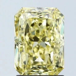 2.09Ct Vivid Yellow VS1 IGI Certified Radiant Lab Grown Diamond(Diamond 24 677508402)