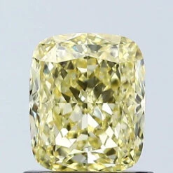 1.01Ct Intense Yellow VS1 IGI Certified Cushion Lab Grown Diamond(Diamond 24 681513251)