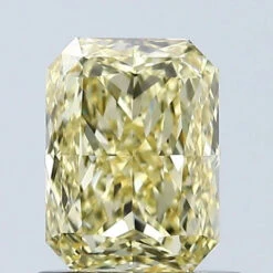 1.03Ct Intense Yellow VVS2 IGI Certified Radiant Lab Grown Diamond(Diamond 24 678509005)