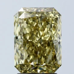 3.07Ct Intense Yellow VVS2 IGI Certified Radiant Lab Grown Diamond(Diamond 24 677508430)