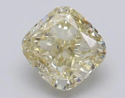 1.75Ct Fancy Yellow VS1 IGI Certified Cushion Lab Grown Diamond(Diamond 24 608377112)