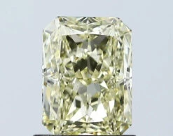 1.06Ct Intense Yellow VS2 IGI Certified Radiant Lab Grown Diamond(Diamond 24 671433261)