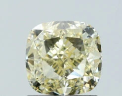 1.55Ct Fancy Yellow VS1 IGI Certified Cushion Lab Grown Diamond(Diamond 24 624426958)
