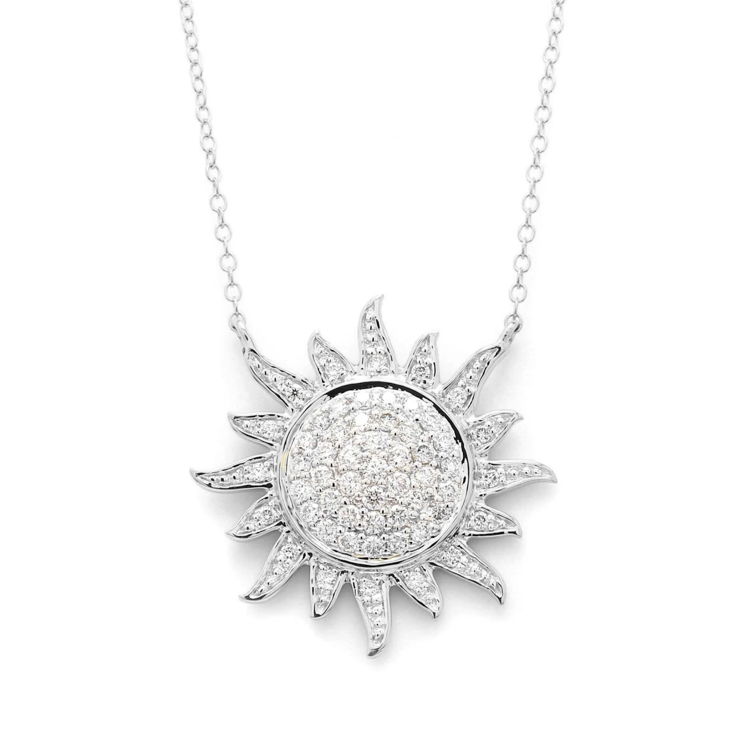 Sunny Necklace - 3/4 Ct. T.W.(Diamond Necklace 454922) 4 Sunny Necklace - 3/4 Ct. T.W.(Diamond Necklace 454922) - Image 2