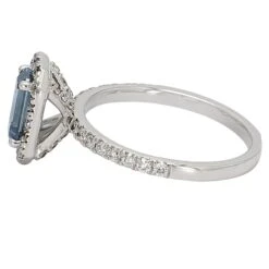 Suzanne Ring - 1.70 Ct. T.W. Blue(Suzanne Ring 453839) -NEWWORLD DIAMONDS suzanne ring 1 70 ct t w blue for ring gemstone jewelry 6