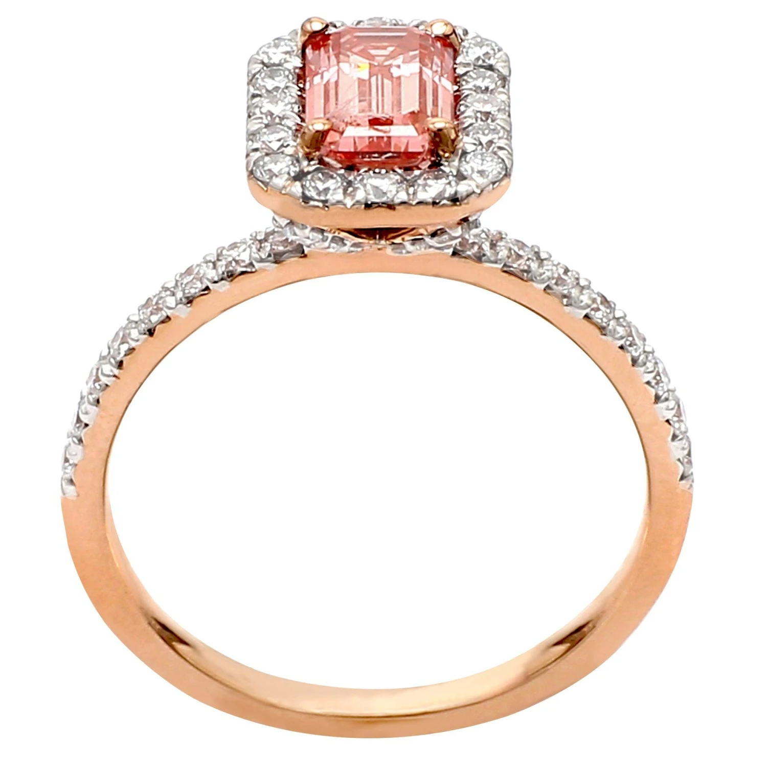 Suzanne Ring - 1.70 Ct. T.W. Pink(Suzanne Ring 453840) 4 Suzanne Ring - 1.70 Ct. T.W. Pink(Suzanne Ring 453840) - Image 2