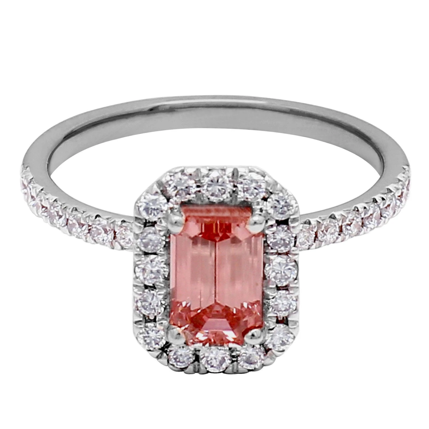 Suzanne Ring - 1.70 Ct. T.W. Pink(Suzanne Ring 453840) 8 Suzanne Ring - 1.70 Ct. T.W. Pink(Suzanne Ring 453840) - Image 6