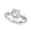Tara Cushion Setting(Cushion Diamond Engagement Ring 2955)