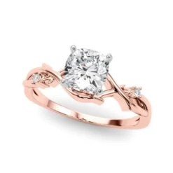 Tara Cushion Setting(Cushion Diamond Engagement Ring 2955) -NEWWORLD DIAMONDS tara cushion setting for settings gemstone jewelry 4