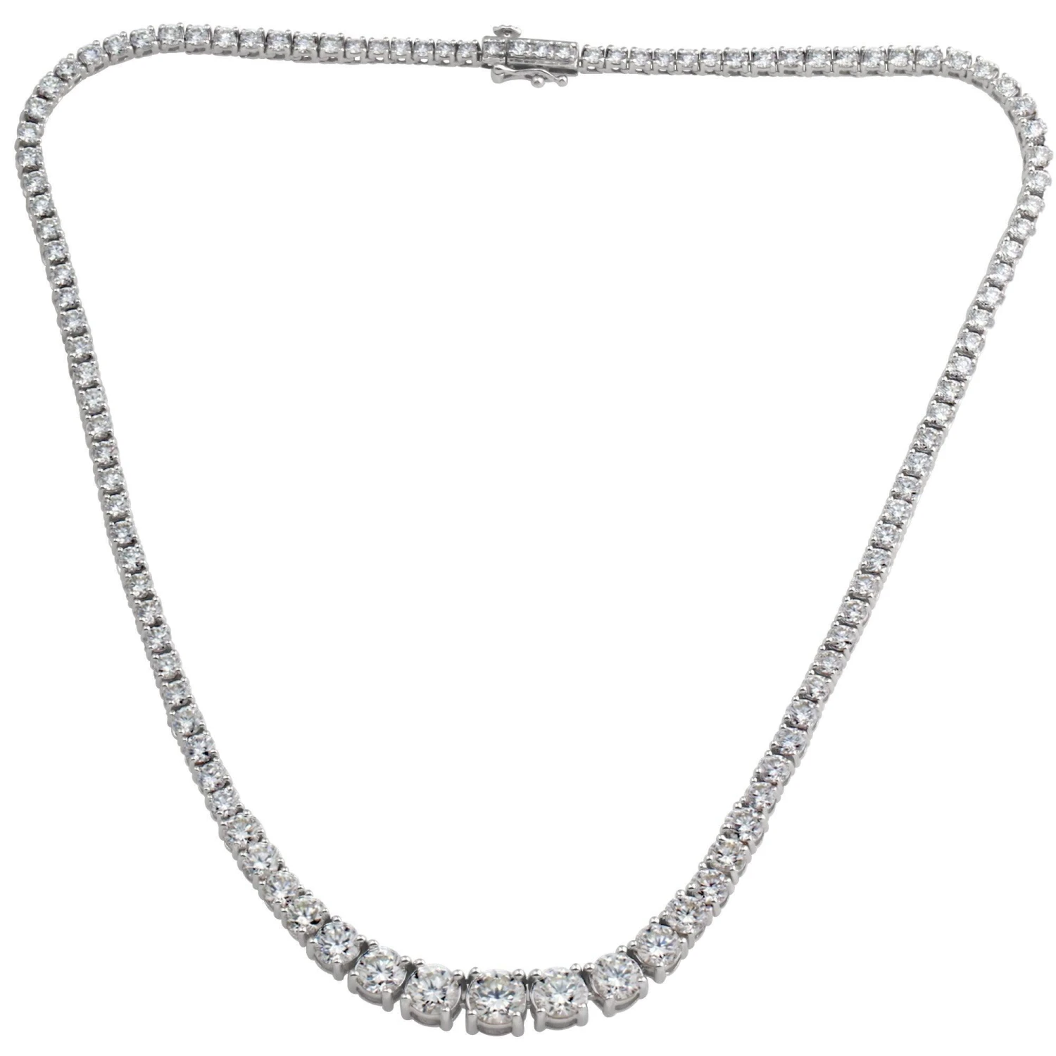 Tasha Necklace - 22.00 Ct T.W.(Diamonds Necklace 453728) 4 Tasha Necklace - 22.00 Ct T.W.(Diamonds Necklace 453728) - Image 2