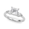 Teena 3 Stone Setting(3 Stone Diamond Ring 2828pc) -NEWWORLD DIAMONDS teena 3 stone setting at new world diamonds for settings 1 26294955999285