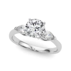 Teena 3 Stone Setting(3 Stone Diamond Ring 2828)