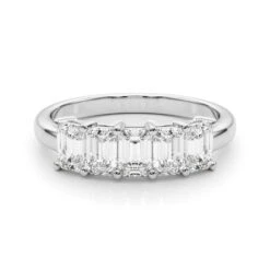 Tesoro Five Stone Ring 1 1/4Ctw(Five Stone Emerald Band 2852) 13 Tesoro Five Stone Ring 1 1/4Ctw(Five Stone Emerald Band 2852) -NEWWORLD DIAMONDS tesoro five stone ring 1 14ctw for ring gemstone jewelry 4