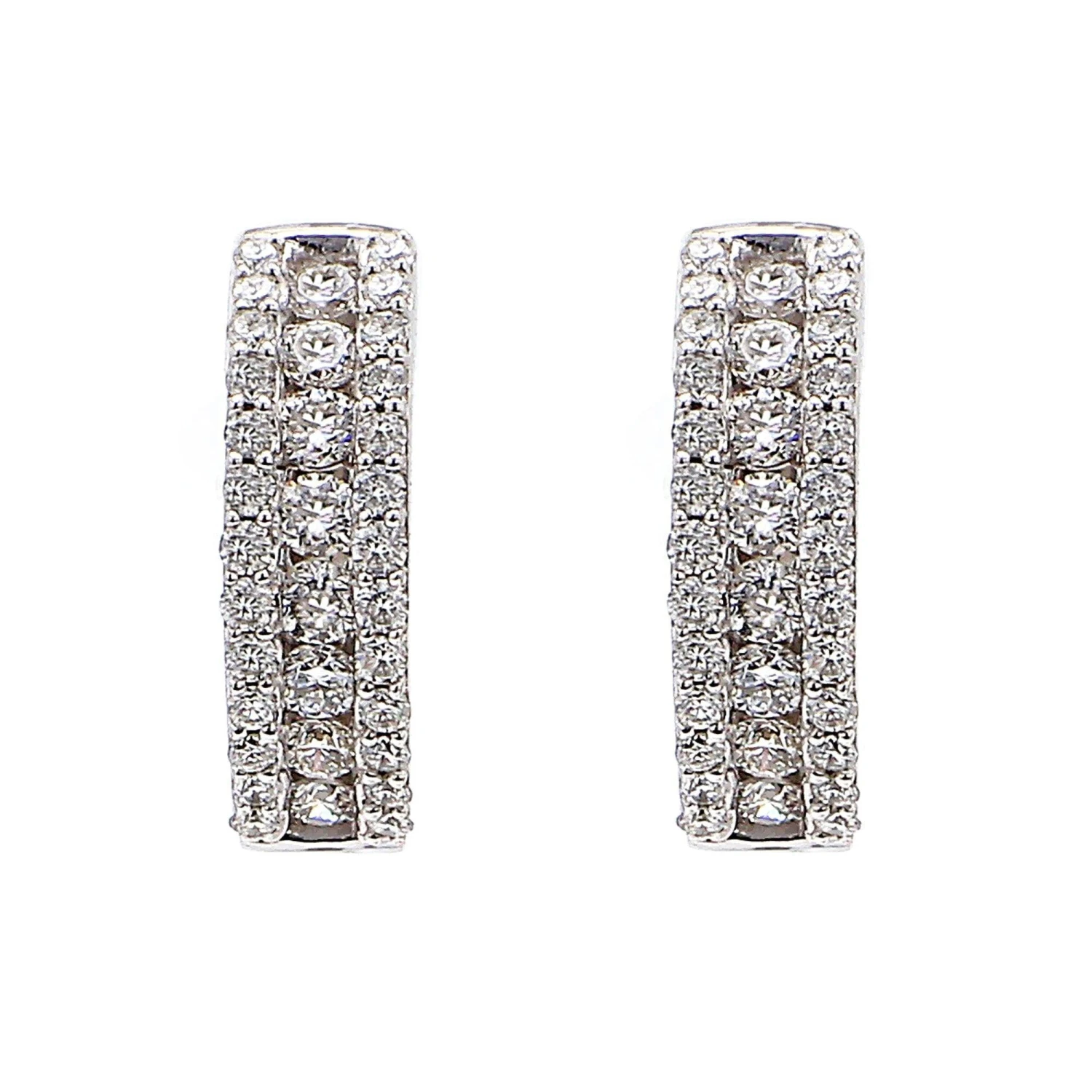 Theresa Earrings 1.00Ctw(Diamond Earrings 456393) 3 Theresa Earrings 1.00Ctw(Diamond Earrings 456393)