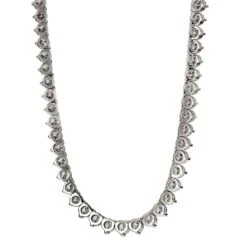 Tiffanie Necklace - 15.0 Ct. T.W.(Tiffany Diamonds Necklace 453804) -NEWWORLD DIAMONDS tiffany necklace 15 0 ct t w for necklace gemstone jewelry 4