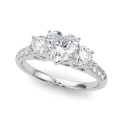 Tina 3 Stone Setting(Tina 3 Stone Diamond Ring 2841ht)