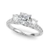 Tina 3 Stone Setting(Tina 3 Stone Diamond Ring 2841ac) -NEWWORLD DIAMONDS tina 3 stone setting at new world diamonds for settings 1 26299211546677