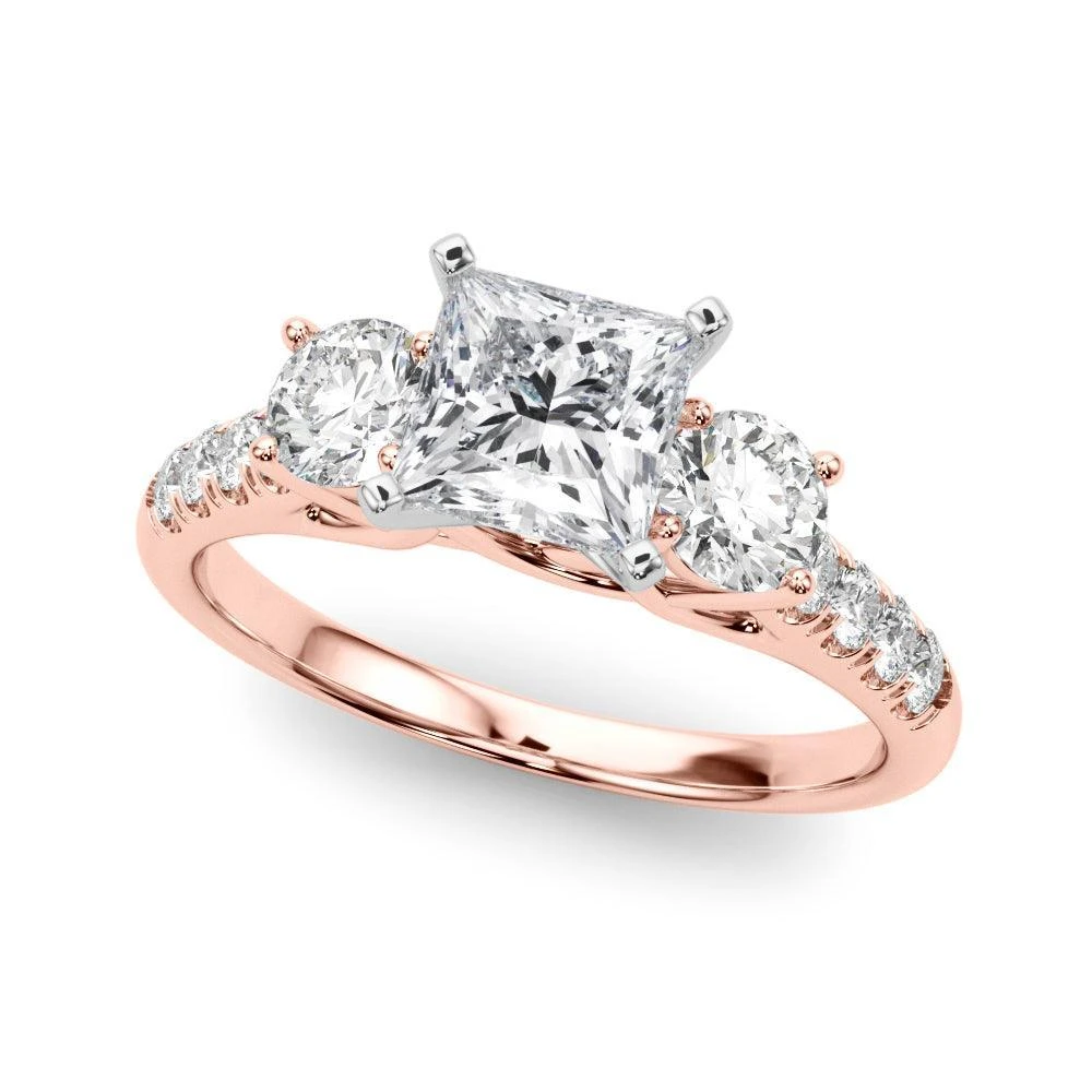 Tina 3 Stone Setting(Tina 3 Stone Diamond Ring 2841pc) 9 Tina 3 Stone Setting(Tina 3 Stone Diamond Ring 2841pc) - Image 7