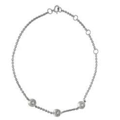 Tisha 3-Stone Bracelet(Tisha 3 Stone Bracelet 857)