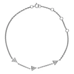 Tisha Trillion 3-Stone Bracelet(Tisha Trillion 3 Stone Bracelet 453856)