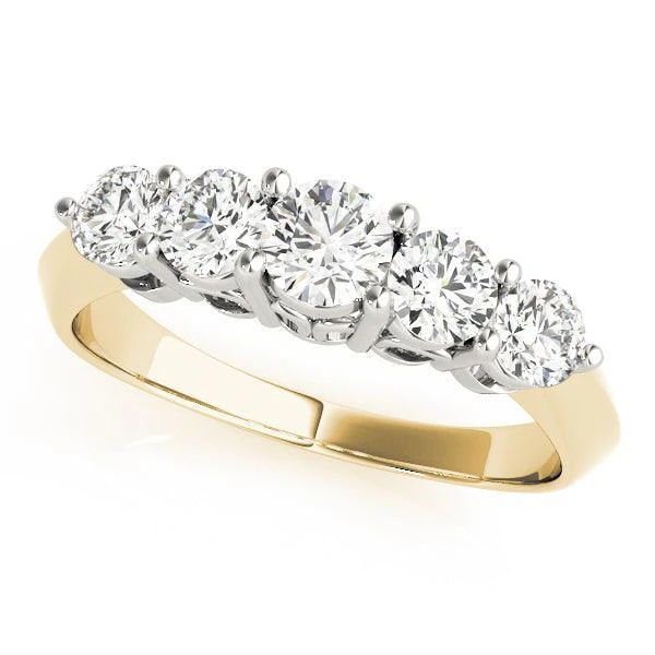 Tori Five Stone Band 1.0Ctw(Tori Five Stone Band 2854) 5 Tori Five Stone Band 1.0Ctw(Tori Five Stone Band 2854) - Image 3