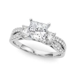 Tracy 3 Stone Setting(Tracy 3 Stone Diamond Ring 2827pc)