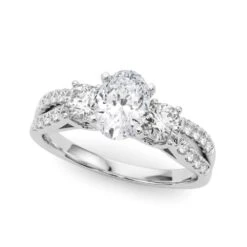 Tracy 3 Stone Setting(Tracy 3 Stone Diamond Ring 2827ov)