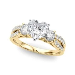 Tracy 3 Stone Setting(Tracy 3 Stone Diamond Ring 2827ht) -NEWWORLD DIAMONDS tracy 3 stone setting at new world diamonds for settings 5 26294933684277