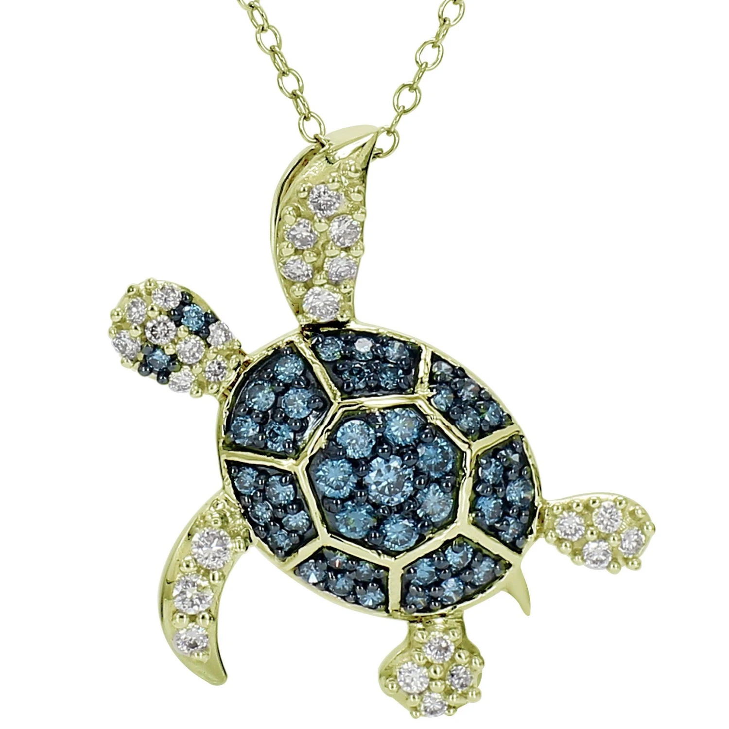 Turtle Pendant - 1.0 Ct. T.W.(Turtle Pendant Diamond 453807) 7 Turtle Pendant - 1.0 Ct. T.W.(Turtle Pendant Diamond 453807) - Image 5