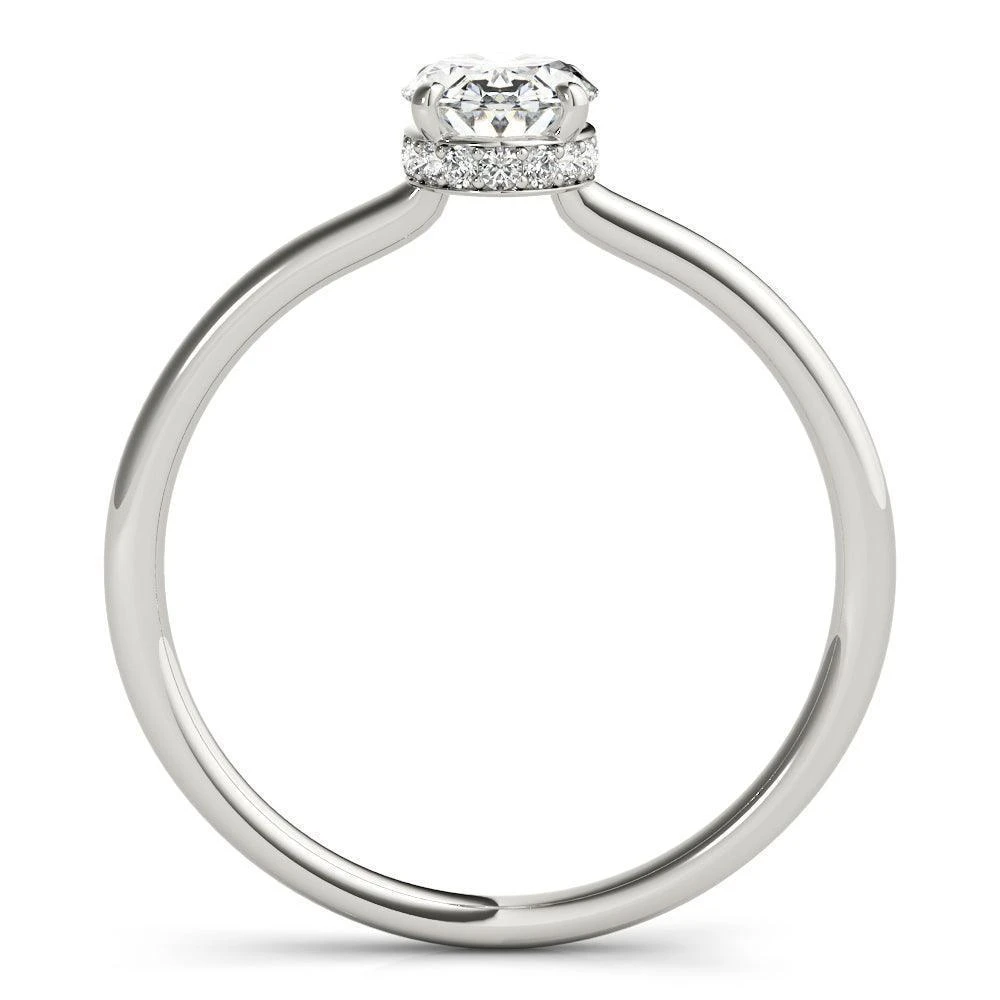 Vintage Christina Oval Engagement Ring 1.0Ct IGI Certified(Vintage Engagement Ring 2874) 4 Vintage Christina Oval Engagement Ring 1.0Ct IGI Certified(Vintage Engagement Ring 2874) - Image 2