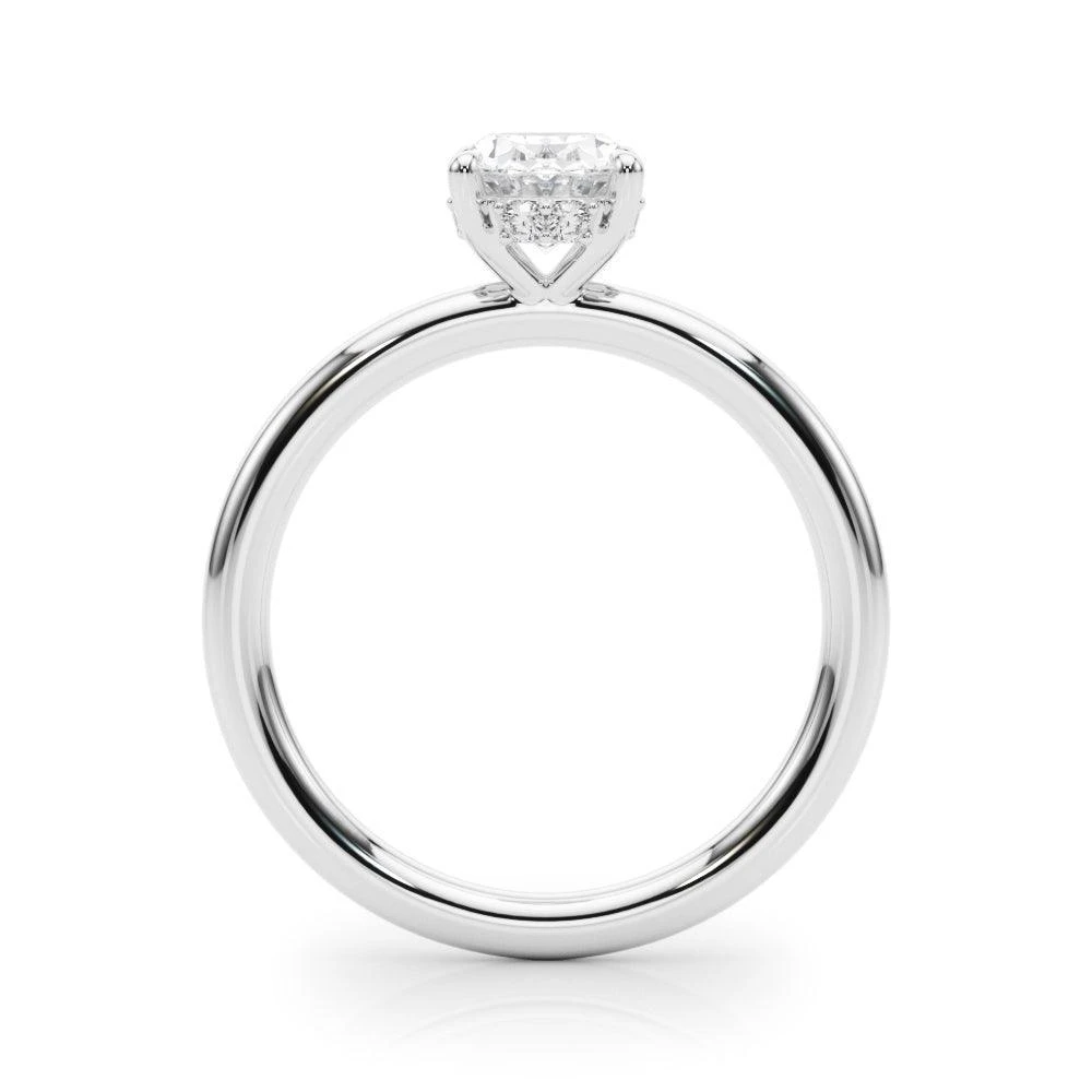 Vintage Olivia Oval Engagement Ring 1.0Ct IGI Certified(Vintage Engagement Ring 2875) 6 Vintage Olivia Oval Engagement Ring 1.0Ct IGI Certified(Vintage Engagement Ring 2875) - Image 4