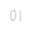 Zelda Hoop Earrings 2.0Ctw(Diamond Hoop Earrings 453890) -NEWWORLD DIAMONDS zelda hoop earrings 2 0ctw for earrings gemstone jewelry 1