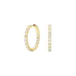 Zelda Hoop Earrings 2.0Ctw(Diamond Hoop Earrings 453890) -NEWWORLD DIAMONDS zelda hoop earrings 2 0ctw for earrings gemstone jewelry 3