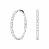 Zelda Hoop Earrings 5.0Ctw(Diamond Hoop Earrings 453893) -NEWWORLD DIAMONDS zelda hoop earrings 5 0ctw for earrings gemstone jewelry 1