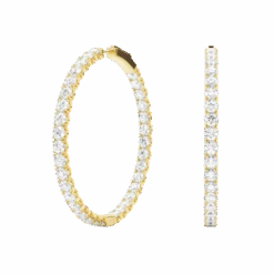 Zelda Hoop Earrings 6.0Ctw(Diamond Hoop Earrings 453894) 8 Zelda Hoop Earrings 6.0Ctw(Diamond Hoop Earrings 453894) -NEWWORLD DIAMONDS zelda hoop earrings 6 0ctw for earrings gemstone jewelry 3