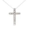 Zion Pendant - 1/2Ctw(Diamond Cross Pendant 261782) -NEWWORLD DIAMONDS zion pendant 12ctw for pendant gemstone jewelry 1