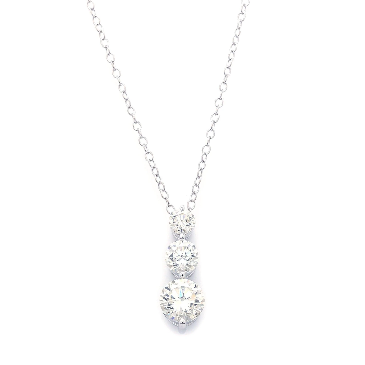 Zola Pendant - 2.00 Ct. T.W.(3 Stone Diamond Pendant 263272) 3 Zola Pendant - 2.00 Ct. T.W.(3 Stone Diamond Pendant 263272)