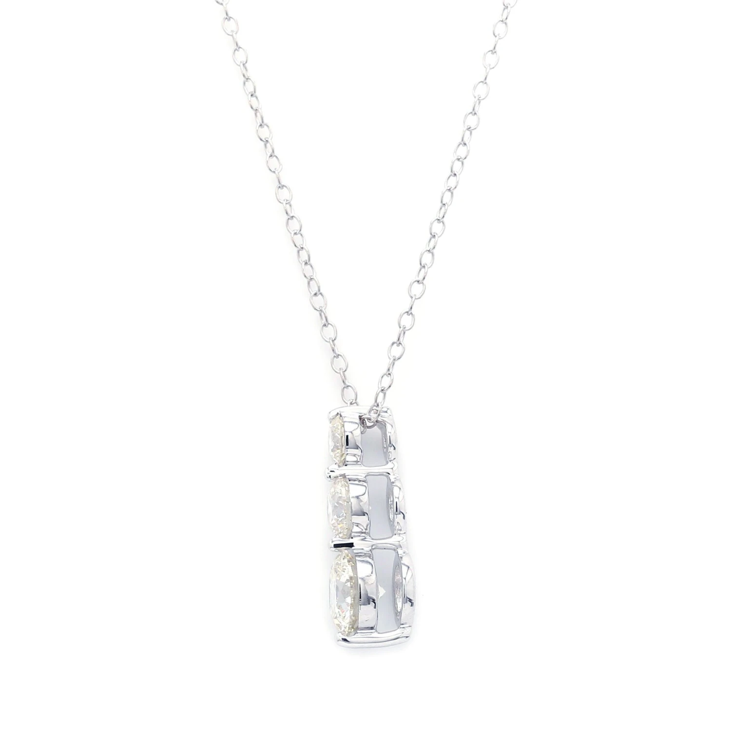Zola Pendant - 2.00 Ct. T.W.(3 Stone Diamond Pendant 263272) 5 Zola Pendant - 2.00 Ct. T.W.(3 Stone Diamond Pendant 263272) - Image 3